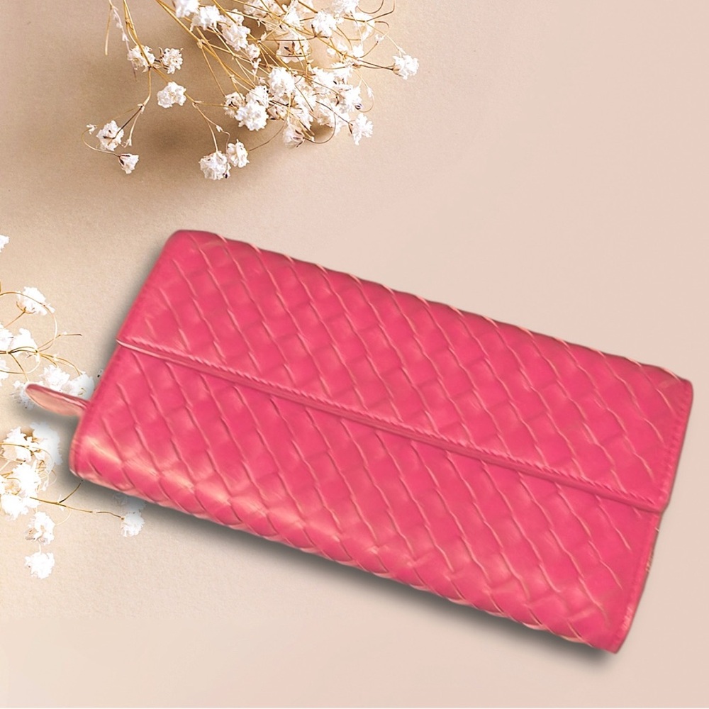Bottega Veneta Intrecciato Flap Wallet - Continental Size